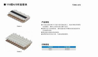 惠城通訊安普代理商AMP110型4/5對連接塊產品規(guī)格、型號及價格全解析